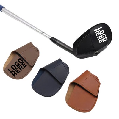 Leather Iron Golf Cover