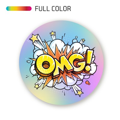 Custom Holographic Stickers - 40.01 To 44 Square Inches