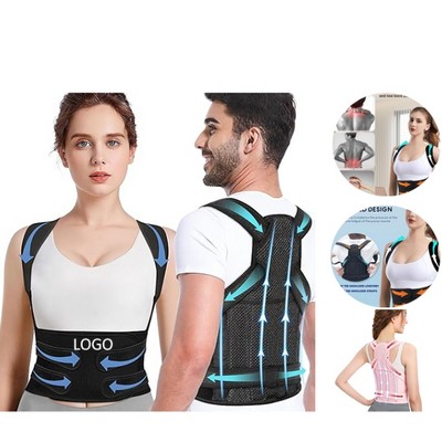 Posture Corrector Adjustable Back Brace for Women Men