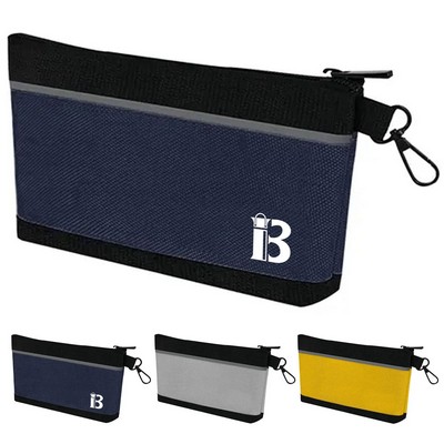 Portable Waterproof Oxford Tool Pouch with Zipper