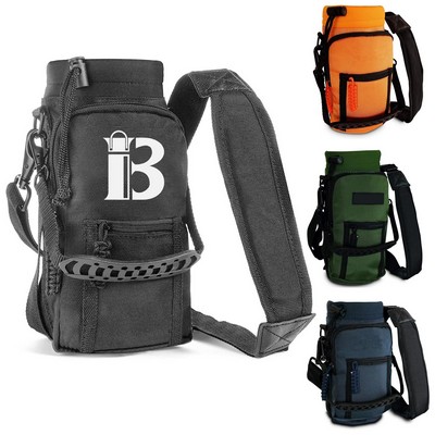 Oxford Multi-Function Tactical Water Bottle Pouch