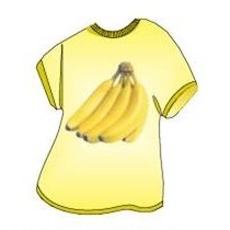 Bananas T-Shirt Mighty Mini Magnet