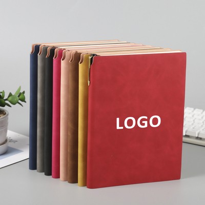 A6 A5 B5 Sizes Premium PU Leather Notebook with Pen Loop