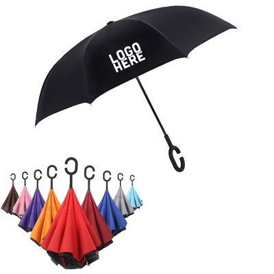 42'' C-Handle Reversed Umbrella