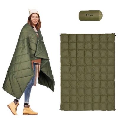Outdoor Waterproof and Warm Cloak Blanket