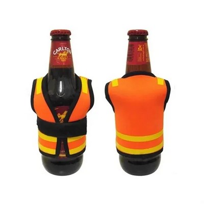 Bottle Holder - Safety Vest Shaped