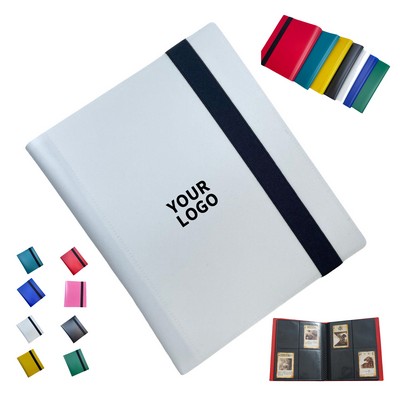 Water Resistant PP Material Four Pocket Card Album