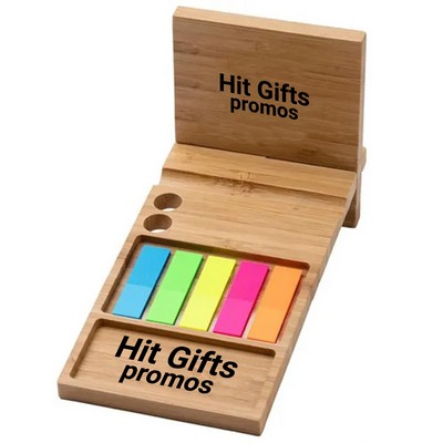 Bamboo Wood Desk Organizer