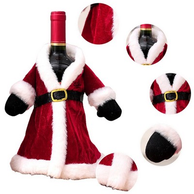 Christmas Clothes Wine Bottle Cover
