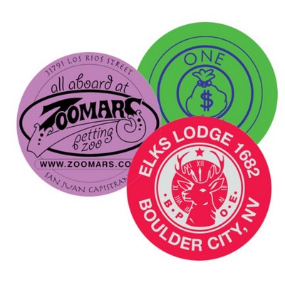 Plastic Game Token (1 1/2")