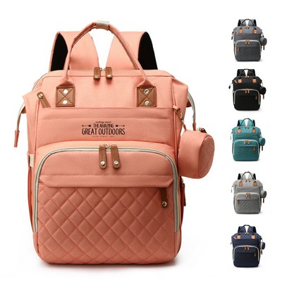 Fashionable Mommy Multi-functional Backpack