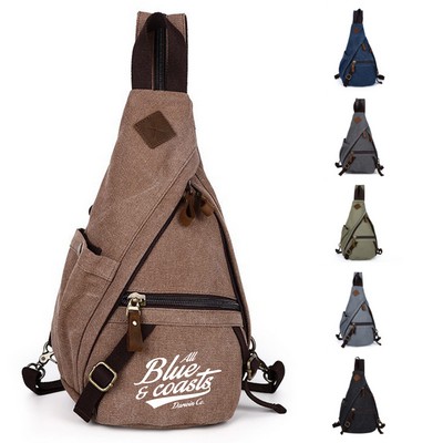 Heavy Duty Multifunctional Canvas Sling Bag