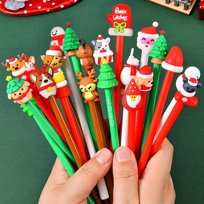 Creative Cute Christmas Black Gel Pen