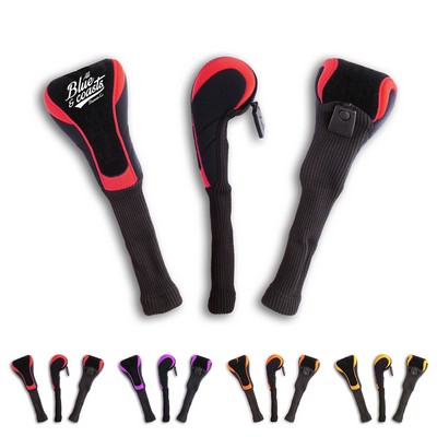 Synthetic Leather Golf Club Head Cover