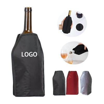 Wine Cooler Sleeve Reusable Wine Bottle Chiller