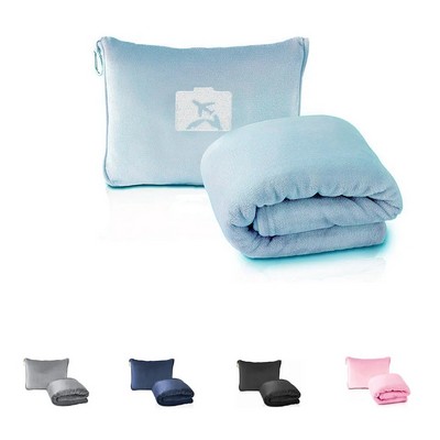 Convertible Travel Blanket Pillow
