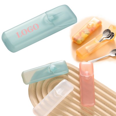 3" Customizable Transparent PP Small Portable Pill Box