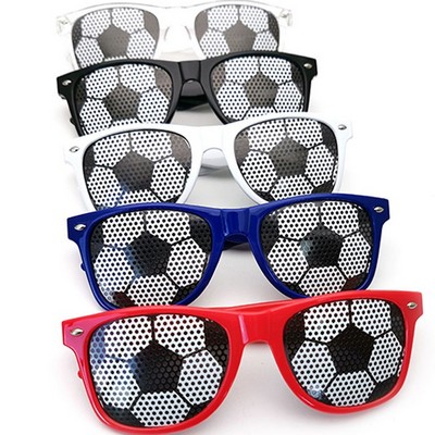 Retro Style Pinhole Sunglasses