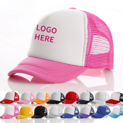 Sponge-Textured Mesh Cap