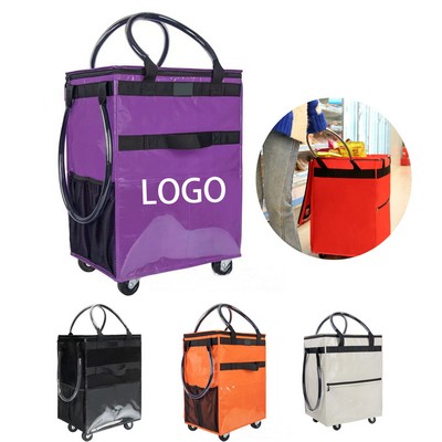 Reusable Grocery Bag on Wheels