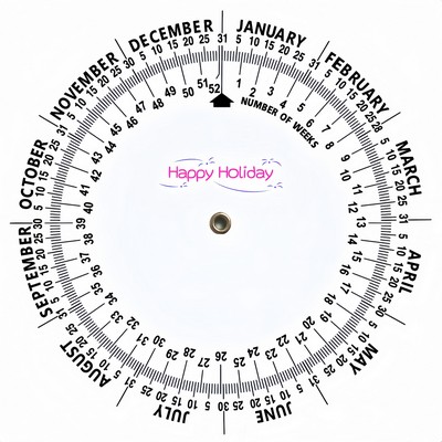4. 25" Pregnancy Double Wheel Calculator