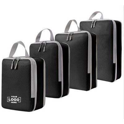 Compression Packing Cubes 4Pcs Expandable Storage