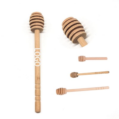 Wooden Honey Dipper Stick