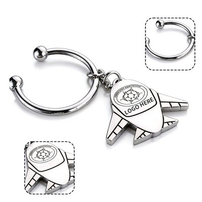 Sleek Aircraft-Inspired Keyring