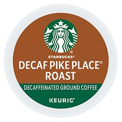 Starbucks® Decaf Pike Place® Keurig® K-Cup Coffee Pods