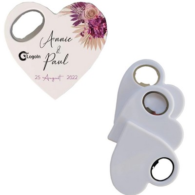 Wedding Thank You Gifts Heart Shaped Bottle Opener