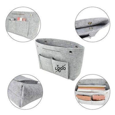 Felt Tote Bag Organizer Insert