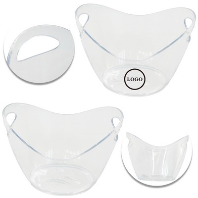 4L Plastic Beer Ice Bucket