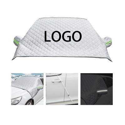 Car Windshield Sun and Snow Cover