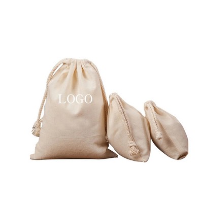 Canvas Drawstrings Pouch