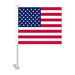 Vizi™ US Clip-On Window Flag