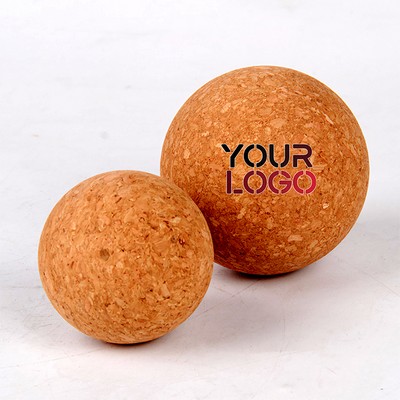Cork massage ball