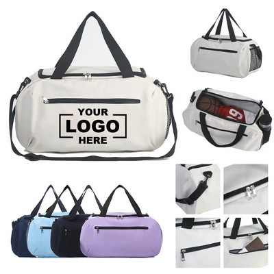 Gym Bag with Shoe Compartment