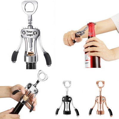 Heavy Duty Zinc Alloy Wing Corkscrew