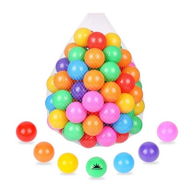 Colorful Plastic Pool Ocean Pit Balls for Toddler Kids