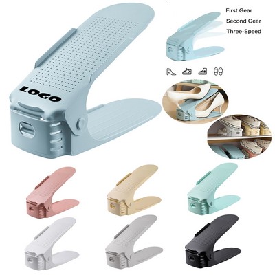 Space-Saving Adjustable Shoe Organizer