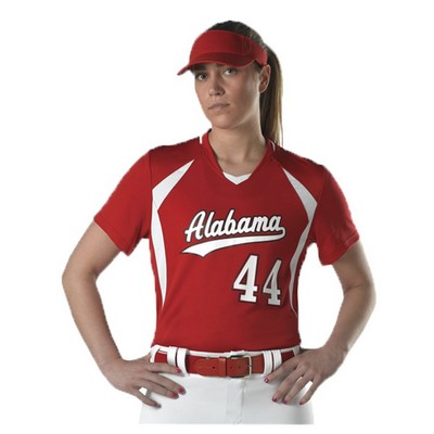 Alleson Athletic Women's Short Sleeve Fastpitch Jersey - 552JW