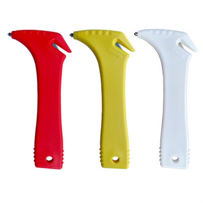 2-in-1 Car Safety Hammer Emergency Escape Tool, Window Breaker & Seatbelt Cutter,