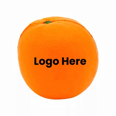 Orange Shape Stress Reliever