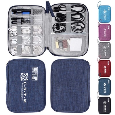 Electronic Cable Organizer Bag