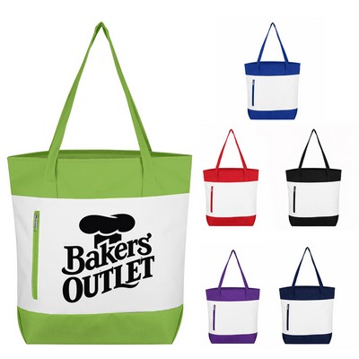 Yacht Living Color Tote Bag