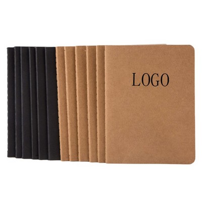 A6 Sewn Bound Notebook Pocket Size Soft Cover