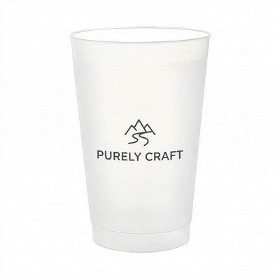 24 oz. Frosted Plastic Cup