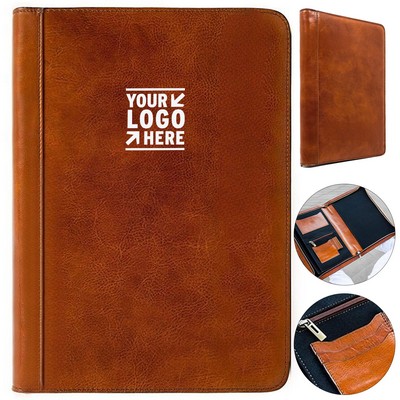 Premium Leather Portfolio