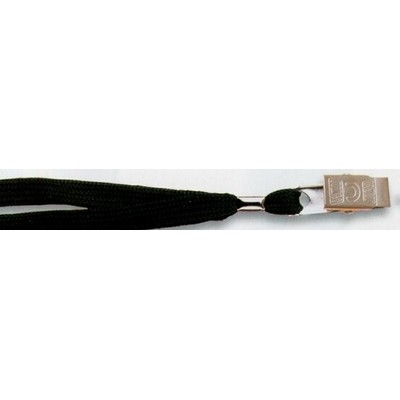 Plain Lanyard w/1 Bulldog Clip (18"x3/8")