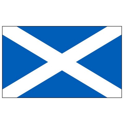 Scotland National Flag w/Cross (5'x8')